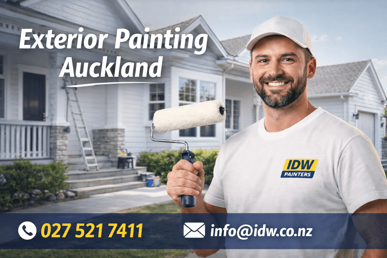 Exterior painting services in Auckland