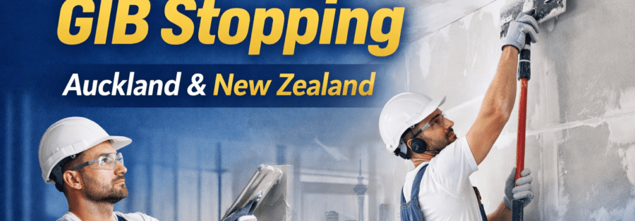 Professional Plastering & GIB Stopping Services in Auckland